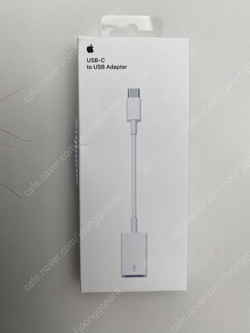 애플 USB-C젠더 (박스 오픈 미사용)