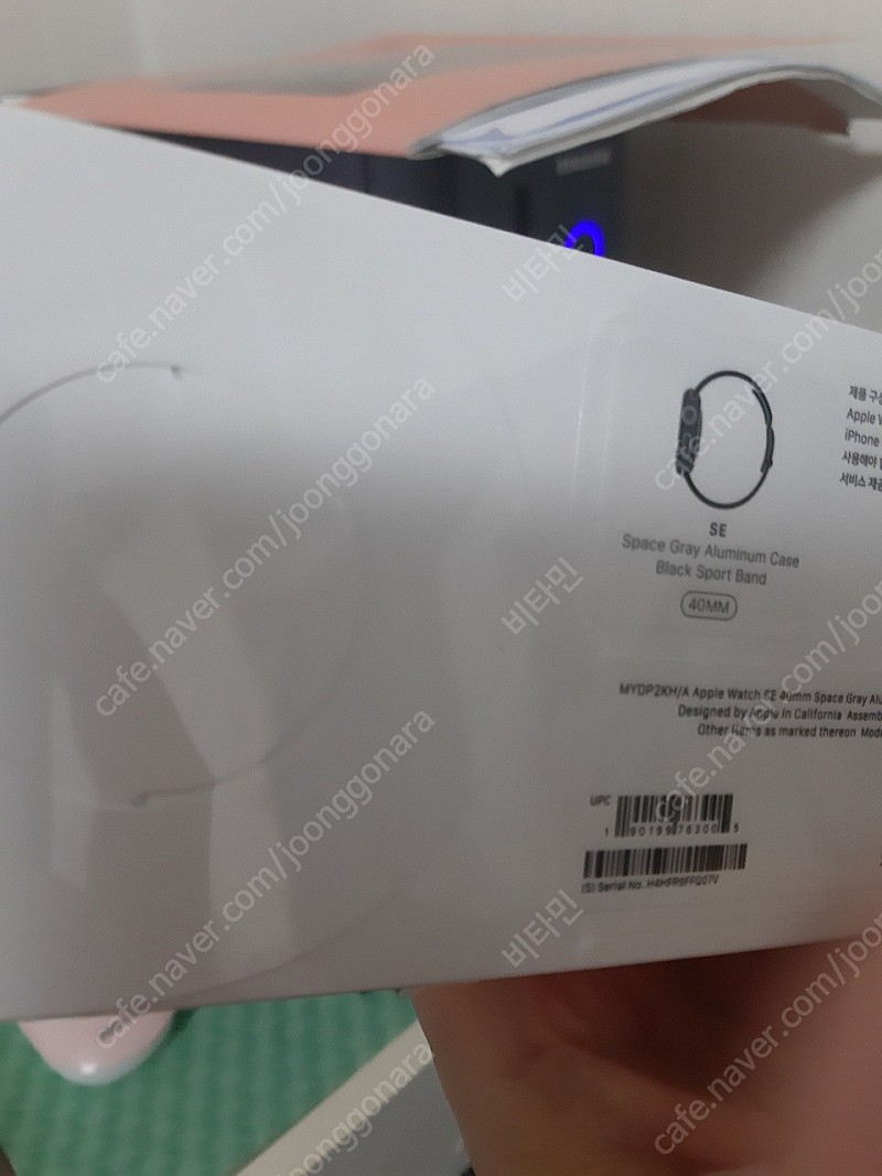 애플워치 Apple Watch A2351 SE 40MM 미개봉 새제품 36만 팝니다(택배비 판매자부담) 21년6월생산