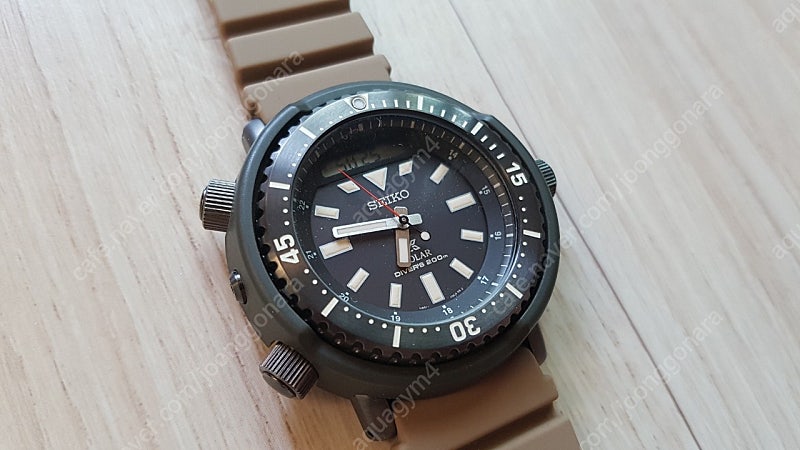 seiko snj031 세이코 프로스펙스 솔라 튜나 다이버시계 군용시계 아놀드시계 아나디지