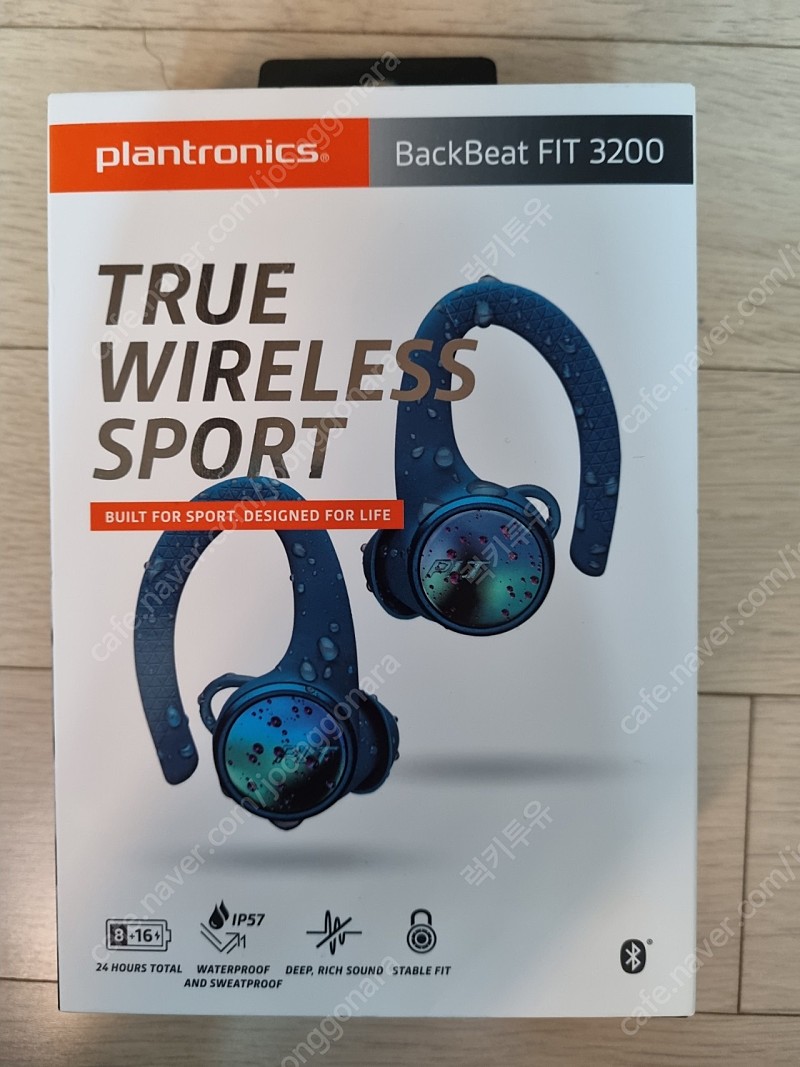 플랜트로닉스 백비트 핏 3200(plantronics backbeat FIT 3200) 스포츠 블루투스 이어폰 새상품 블루