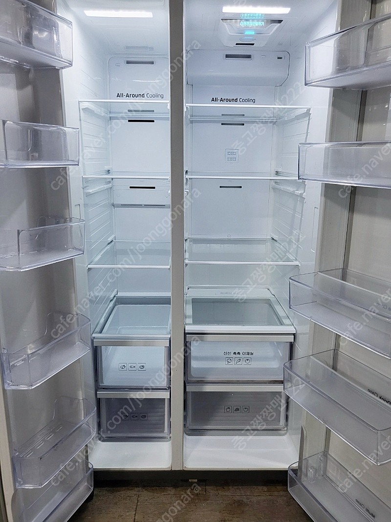 삼성 메탈 푸드쇼케이스 3도어 양문형냉장고 판매합니다 배송가능 수도권