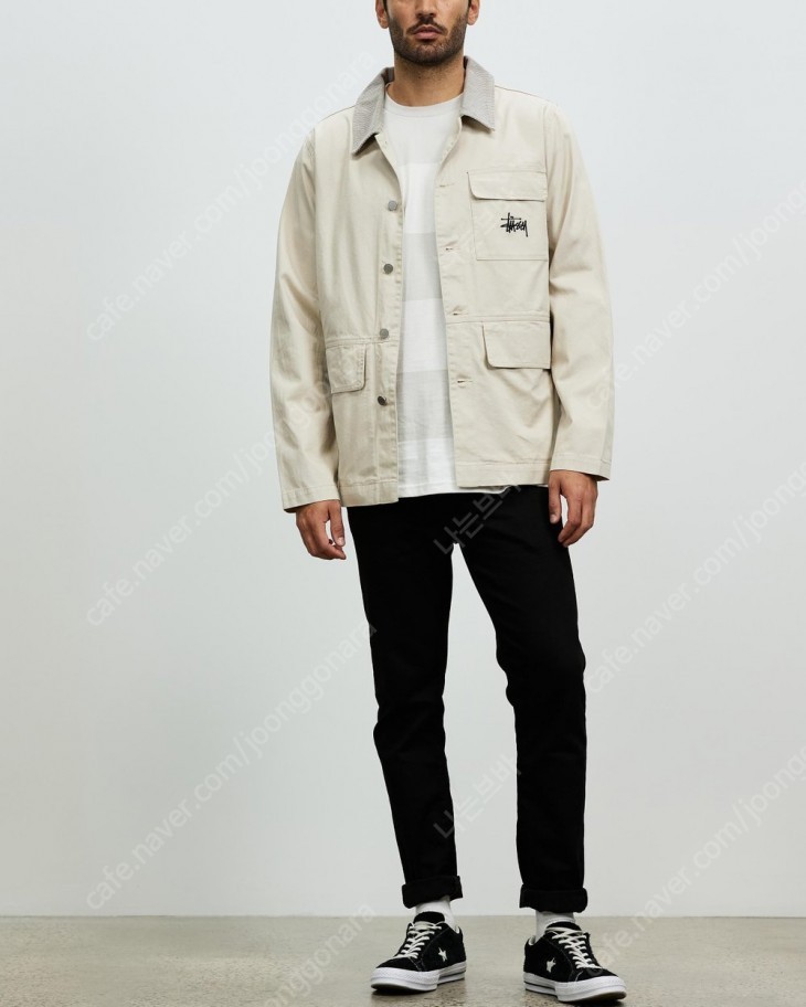 스투시 데님 초어 코트 자켓 Stussy Denim Chore coat