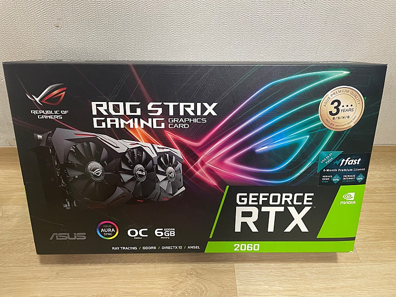 Asus logstrix rtx2060 팝니다