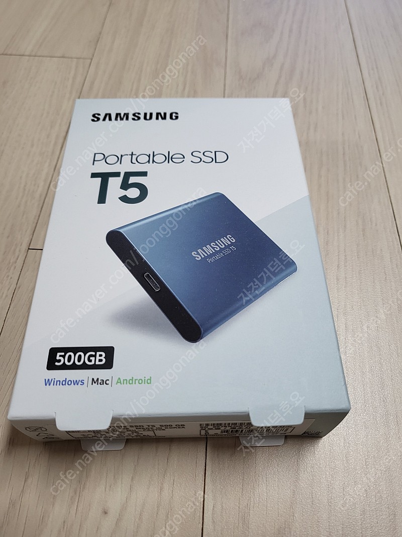 외장 SSD500g 삼성 미개봉