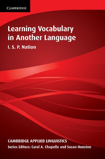 원서 언어학 언어교육학 영어교육 Learning Vocabulary in Another Language