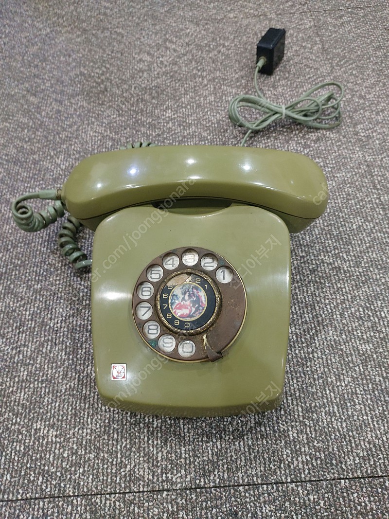 금성통신 다이얼식 옛날전화기