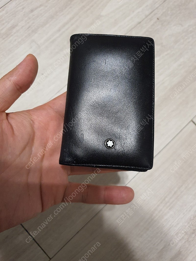 정품 몽블랑 카드지갑