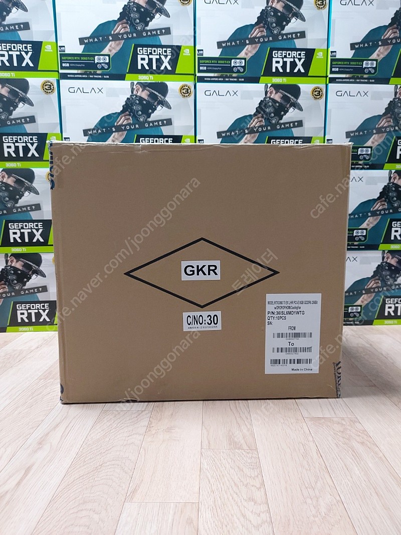 그래픽카드 갤럭시 RTX 3060Ti LHR[정품] 최저가 공동구매 1BOX(10장)_전국 직거래(+제주도)