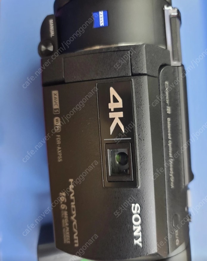 소니 4K 캠코더 FDR-AXP55 (정품배터리1, 소니정품가방, 렌즈보호필터+캡+풀박스 S급+정품등록 완