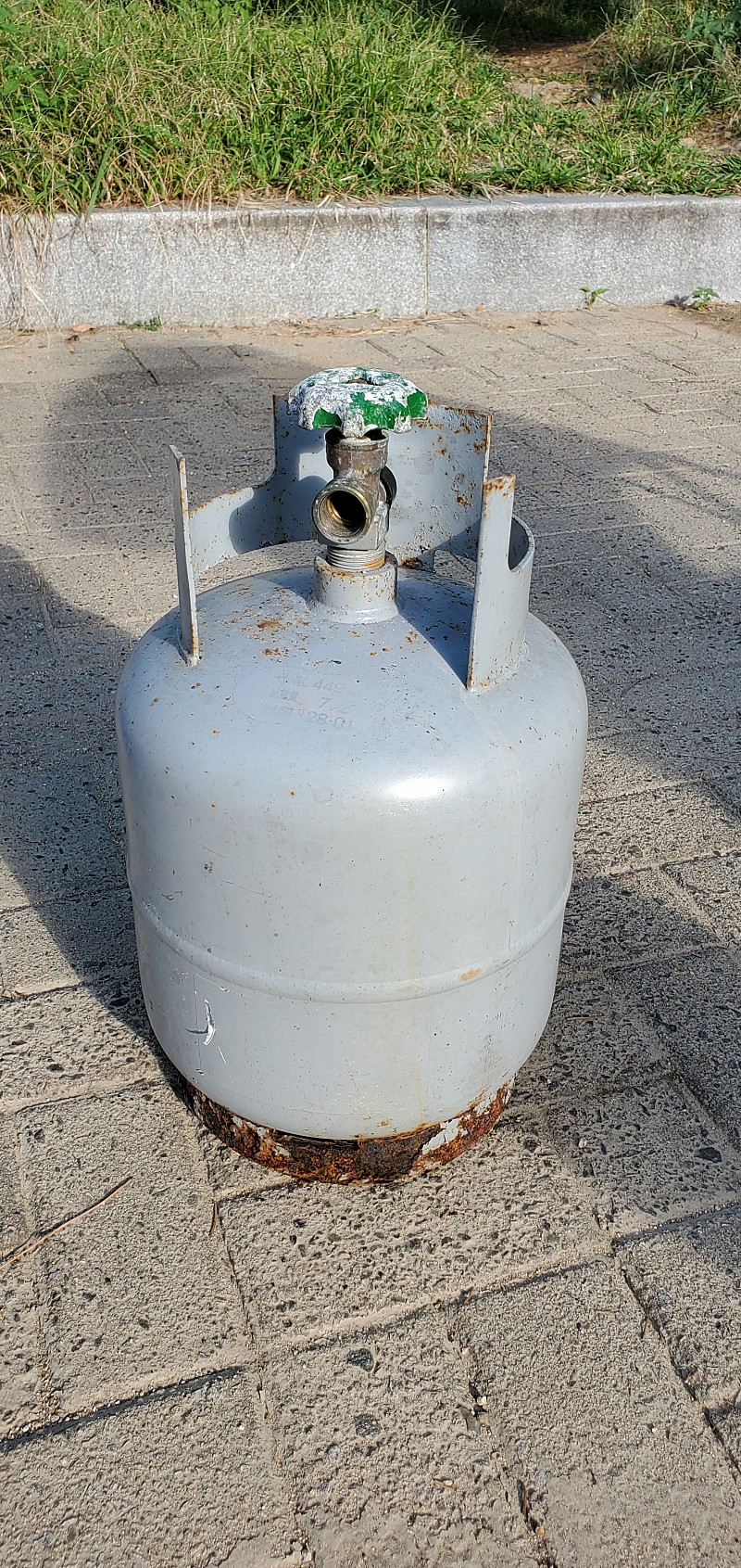 난로등 DIY용 5Kg LPG 가스통 (재충전 불가)