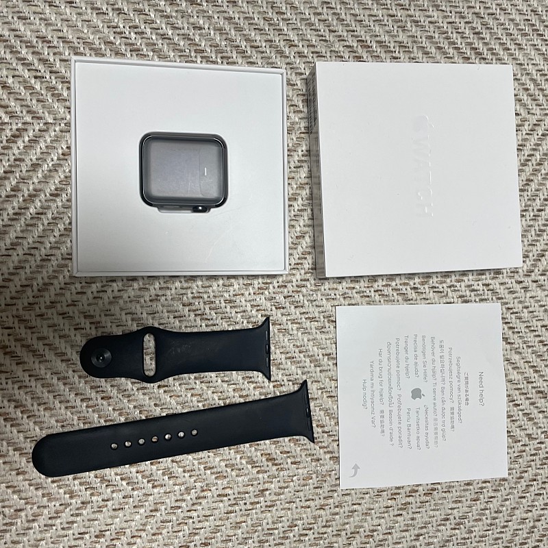 애플워치 3 새상품 (리퍼) 42mm 블랙 판매