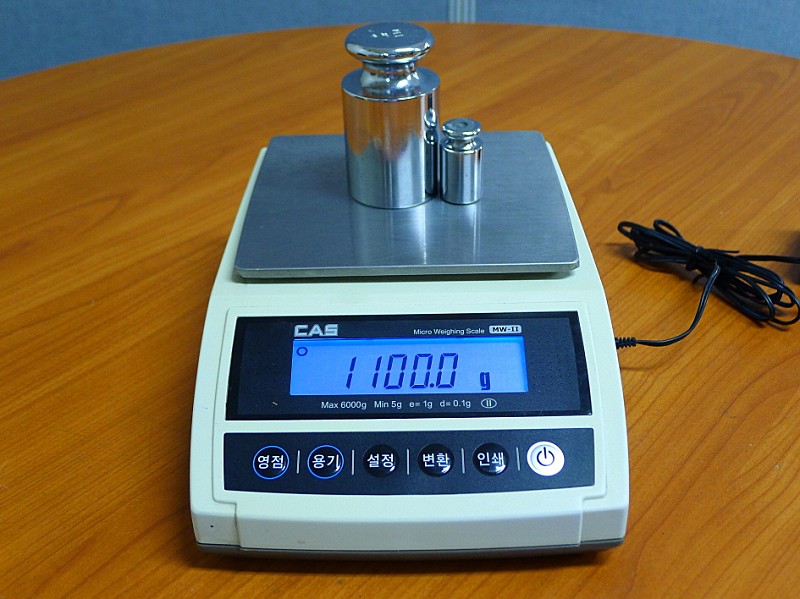 카스 전자저울 MW-II 6000g / 0.1g 고정밀전자저울 귀금속저울 계수저울