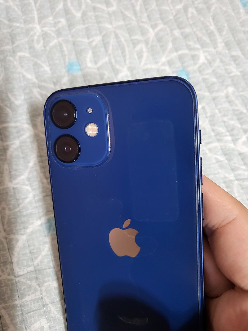 아이폰12미니 블루 256(애플케어 있음)