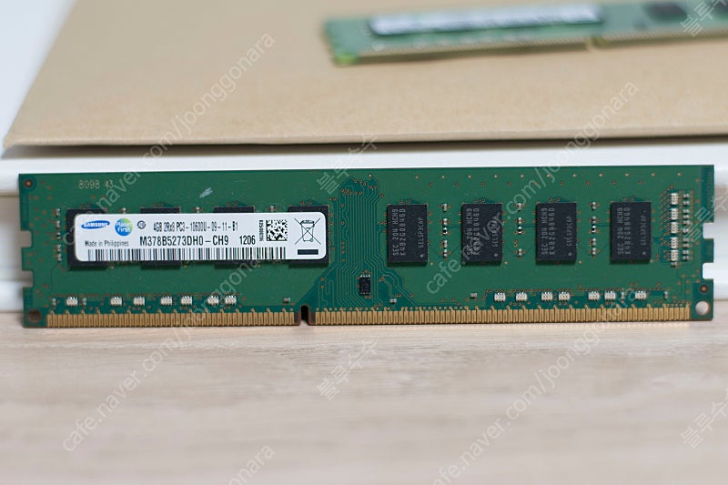 DDR3 4GB 10600 PC용 메모리 1개 판매