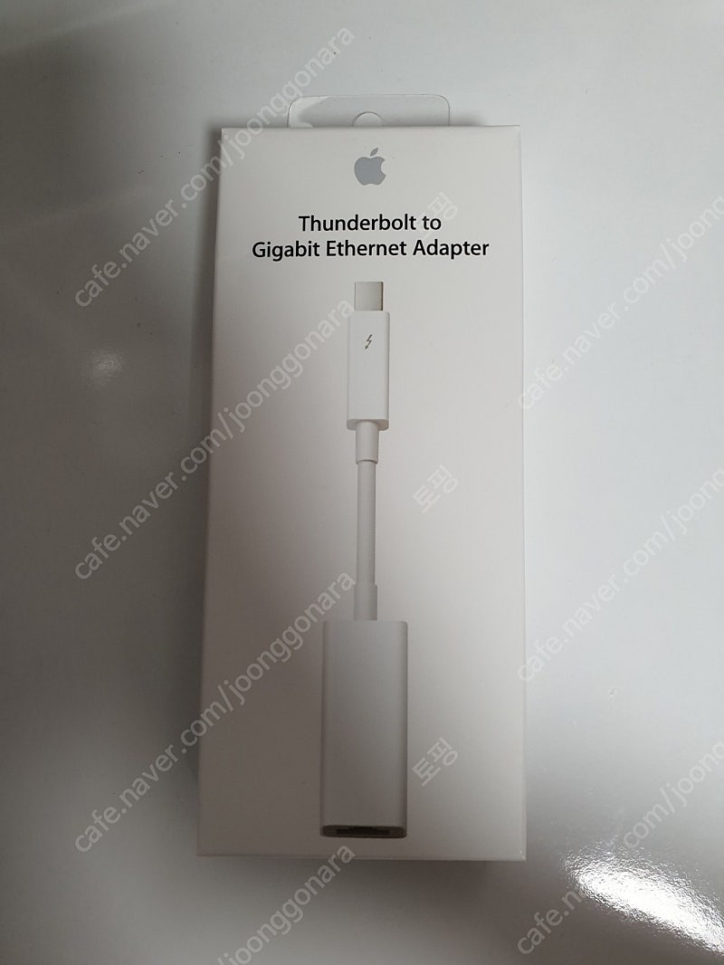 애플 thunderbold-gigabit ethernet 랜선 어댑터 팝니다
