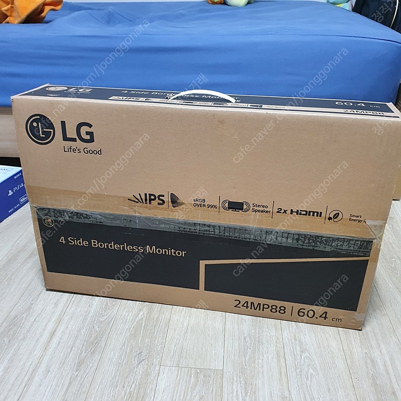 LG 24인치 FHD IPS패널 스피커 내장 모니터 24MP88 판매 합니다