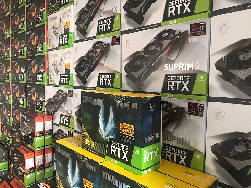 [판매] 레이븐코인 채굴기 RTX3070TI RTX3080Ti 판매 합니다