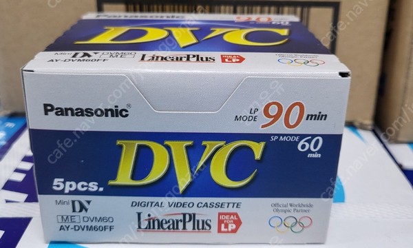 파나소닉 MiniDV 6mm 90분 테이프(5pcs)