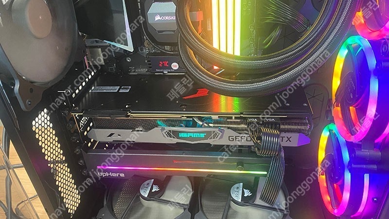 iGAME RTX 2080 비디오카드 판매합니다.