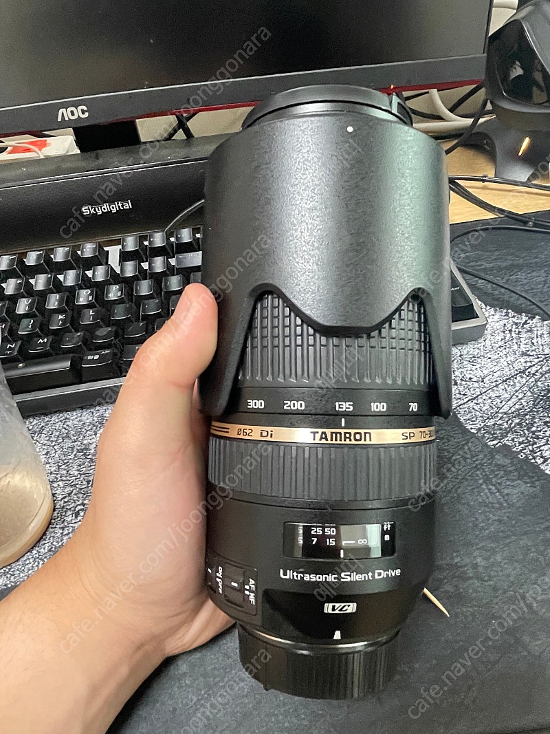 탐론 70-300mm VC 망원렌즈 / 택포20 / 필터포함 니콘용 DSLR