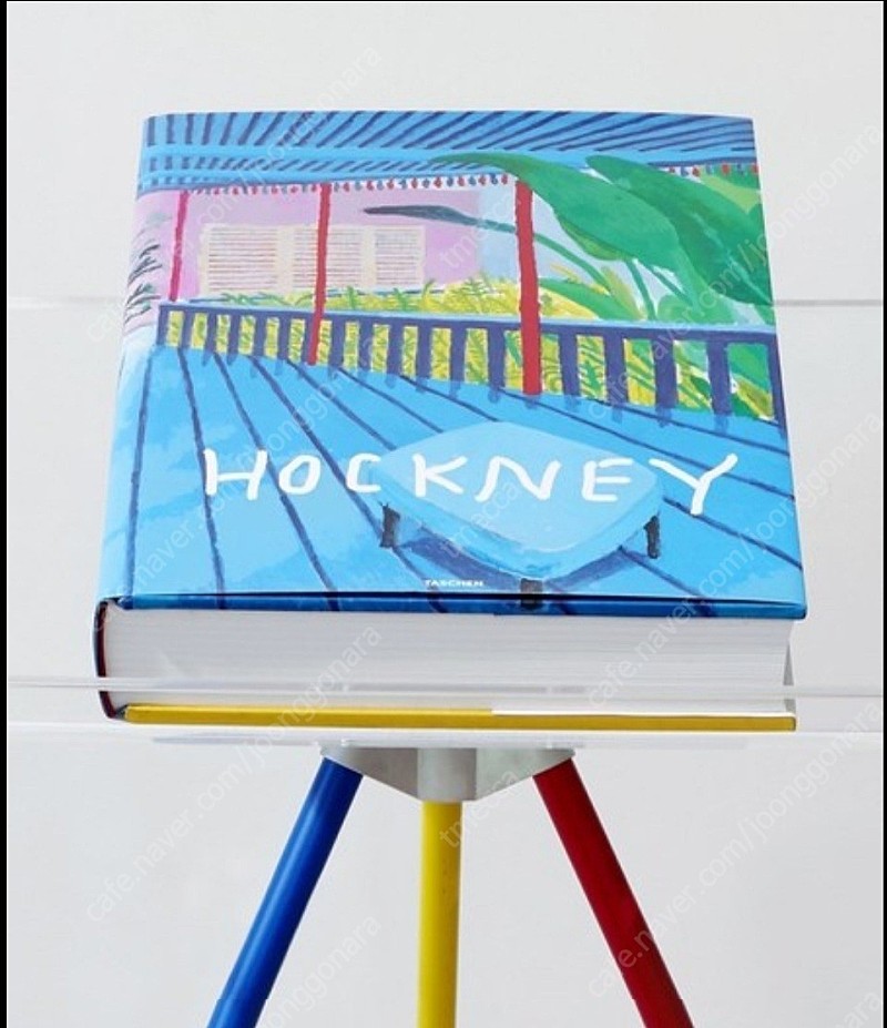 David Hockney: A Bigger Book with Stand 2017, 70 x 50cm, 47 Kg, 9000 Limited Edition. Brand New.