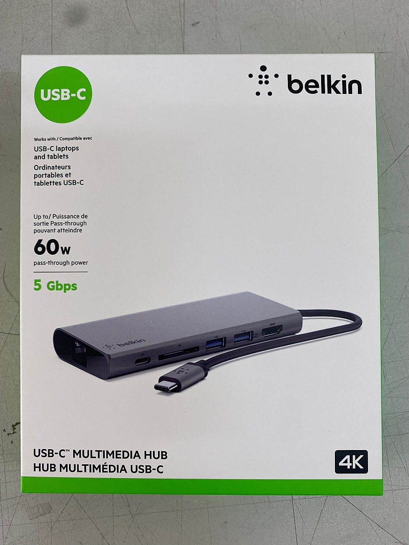 벨킨(Belkin)USB C타입 멀티미디어 허브