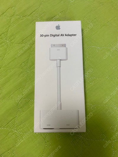 애플 구형 30-pin digital AV 어댑터 정품 미개봉