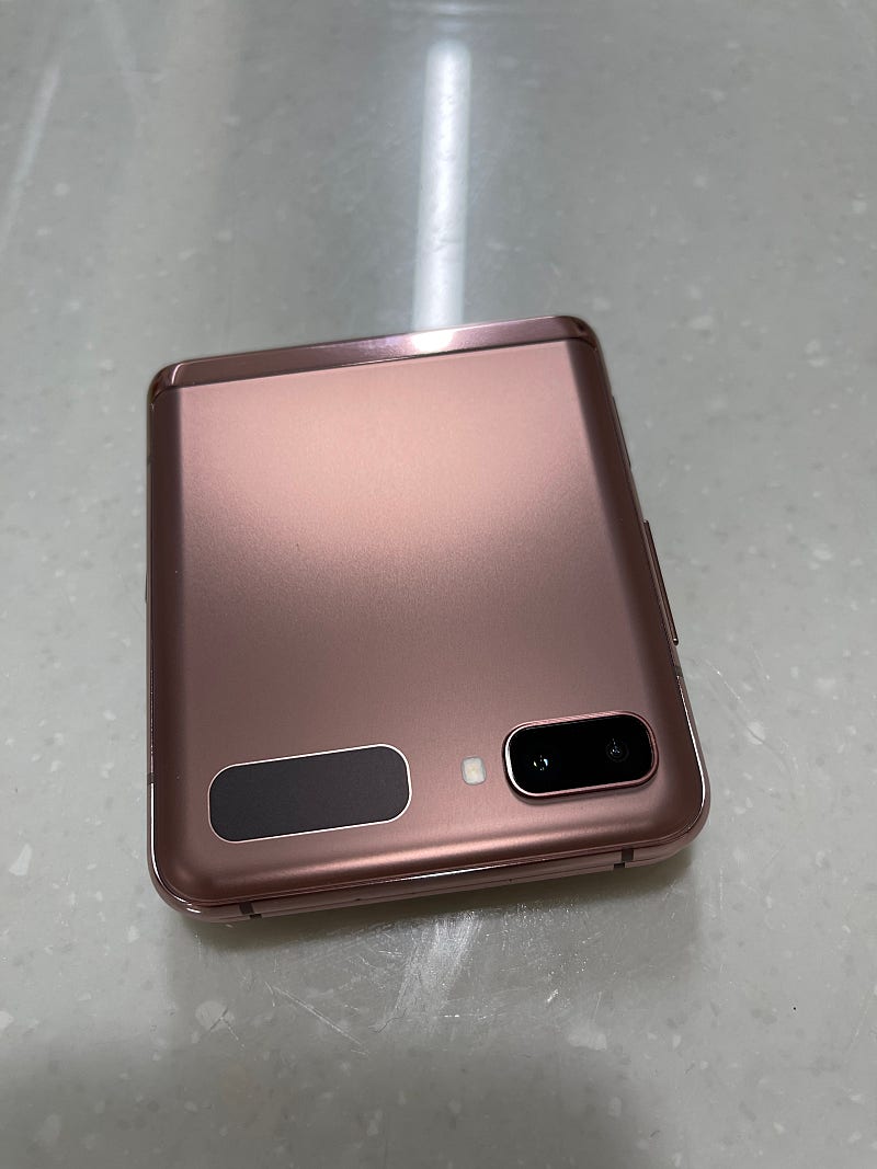 삼성 제트플립2 핑크