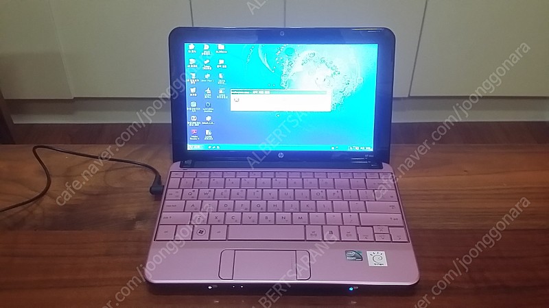 HP 미니 노트북 MINI 110 팝니다. (넷북, 핑크 시크 모델) 25,000원 성남 판교