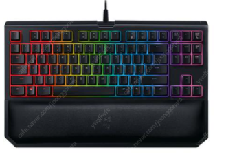 Razer 블랙위도우 TE 크로마 v2 TKL 옐로우축 미개봉 새제품