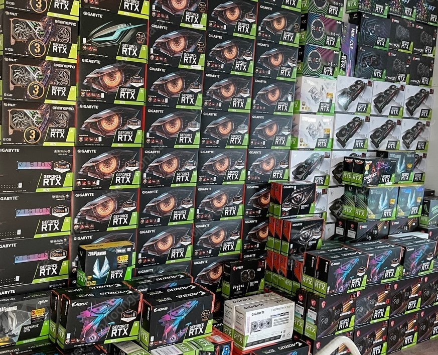 [판매] 레이븐코인 채굴기 RTX 3070TI,3080...--9