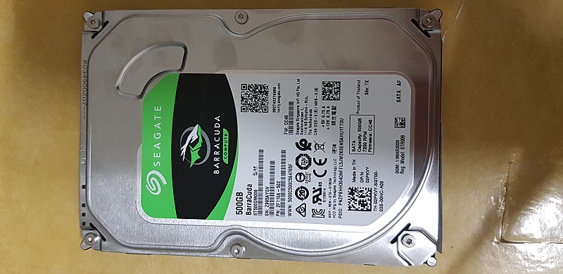 씨게이트 HDD 500GB 새상품