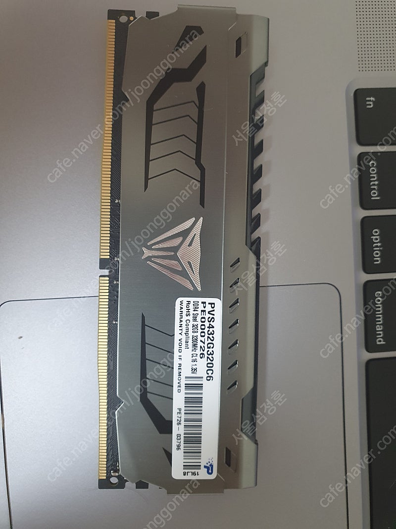 PC RAM 32GB *2개 (Patriot Memory Patriot Viper Steel DDR4 32GB (1 x 32GB) 3200 MHz Module - PVS432G