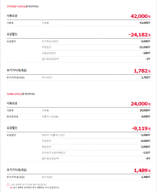 skt 인터넷 + tv 양도합니다. 지원금 20만원 + 이전비