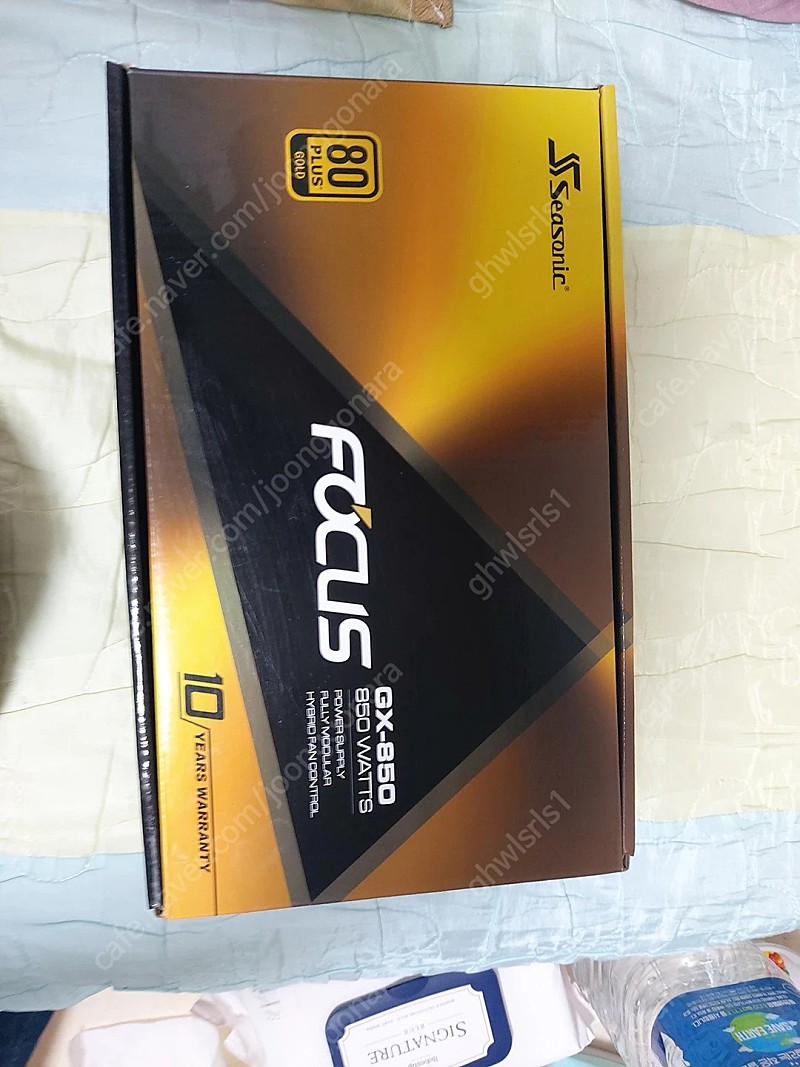 시소닉 FOCUS GOLD GX-850 Full Modular 파워서플라이 판매합니다.