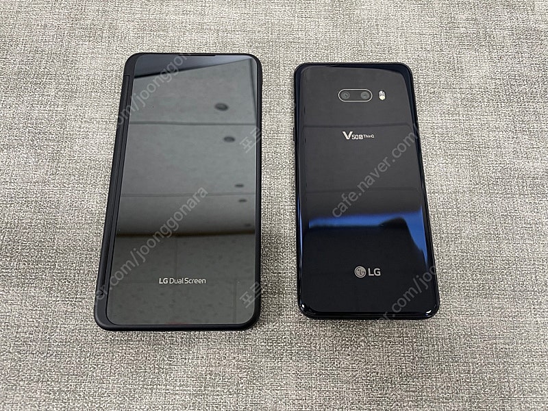 LG V50S 256G 블랙 21년 1월개통 듀얼스크린포함 23만원