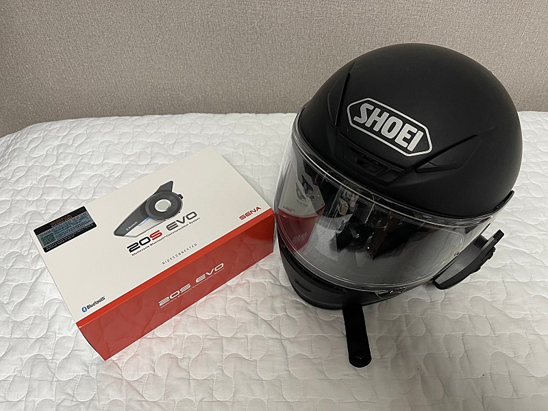 쇼웨이 Z7(XL size) 무광블랙(세나 20s포함) 오토바이 헬멧 판매합니다