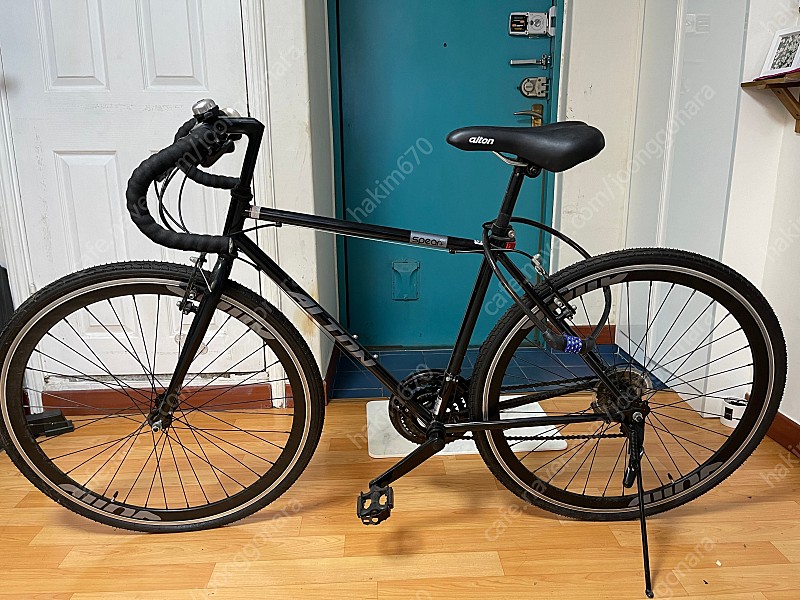 2020년식 알톤 스피어 플러스 자전거 하이브리드 판매합니다(로드용 개조)