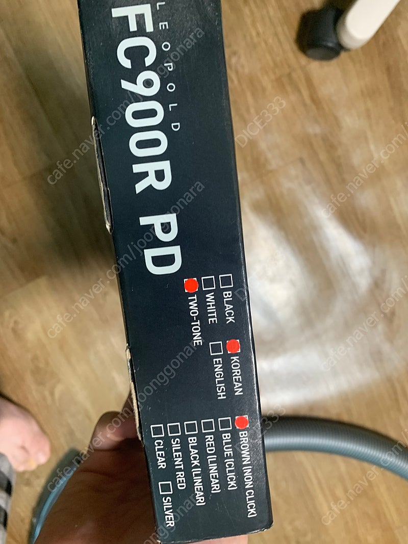 레오폴드900R PD 갈축 팝니다