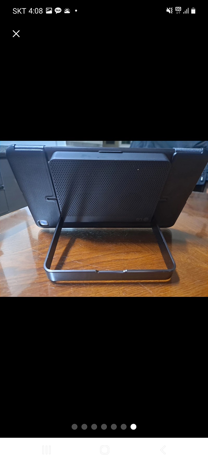 LG Gpad4 8.0 (지패드4 8.0) P530L 뒤에붙이는 블루투스 및 보조배터리 겸 오디오팩 !!!!