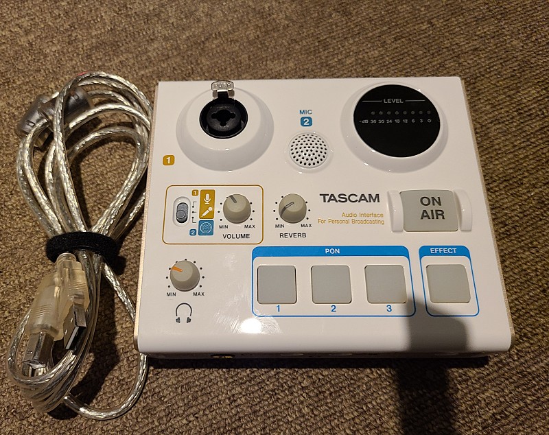 (판매)TASCAM US-32 인터넷방송용 오디오인터페이스 중고