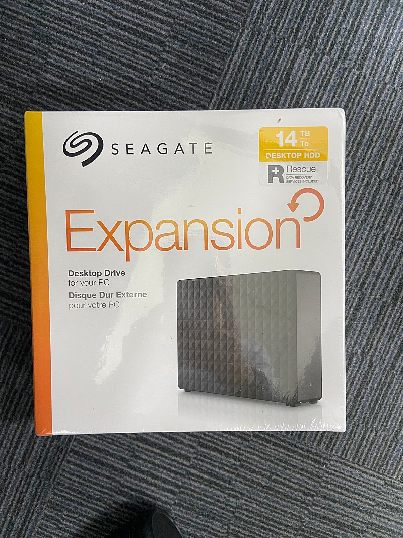 Seagate 시게이트 외장하드 14TB HDD Expansion 익스팬션 (새제품)