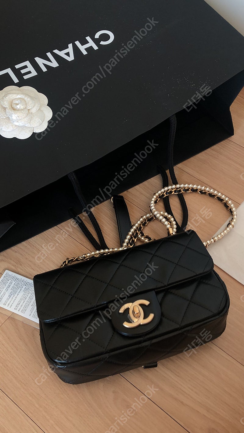 샤넬 시즌백 진주백--0