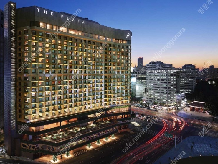 11월 6일 서울 시청앞 플라자 호텔 클럽룸 숙박권을 아주 저렴하게 28만원에 양도합니다. (두분 조식과 저녁 해피아워 포함)
