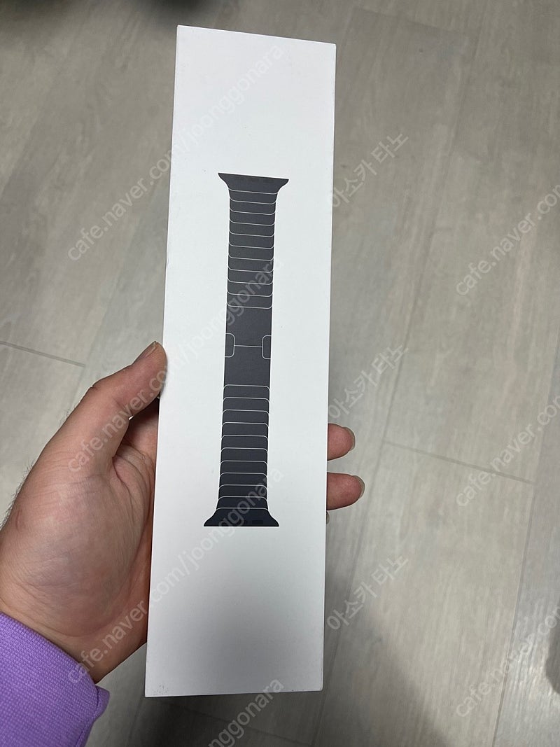 [직거래] [미개봉]애플 정품 링크 브레이슬릿 블랙 38/40/41mm(실버보다 저렴하게 판매합니다)
