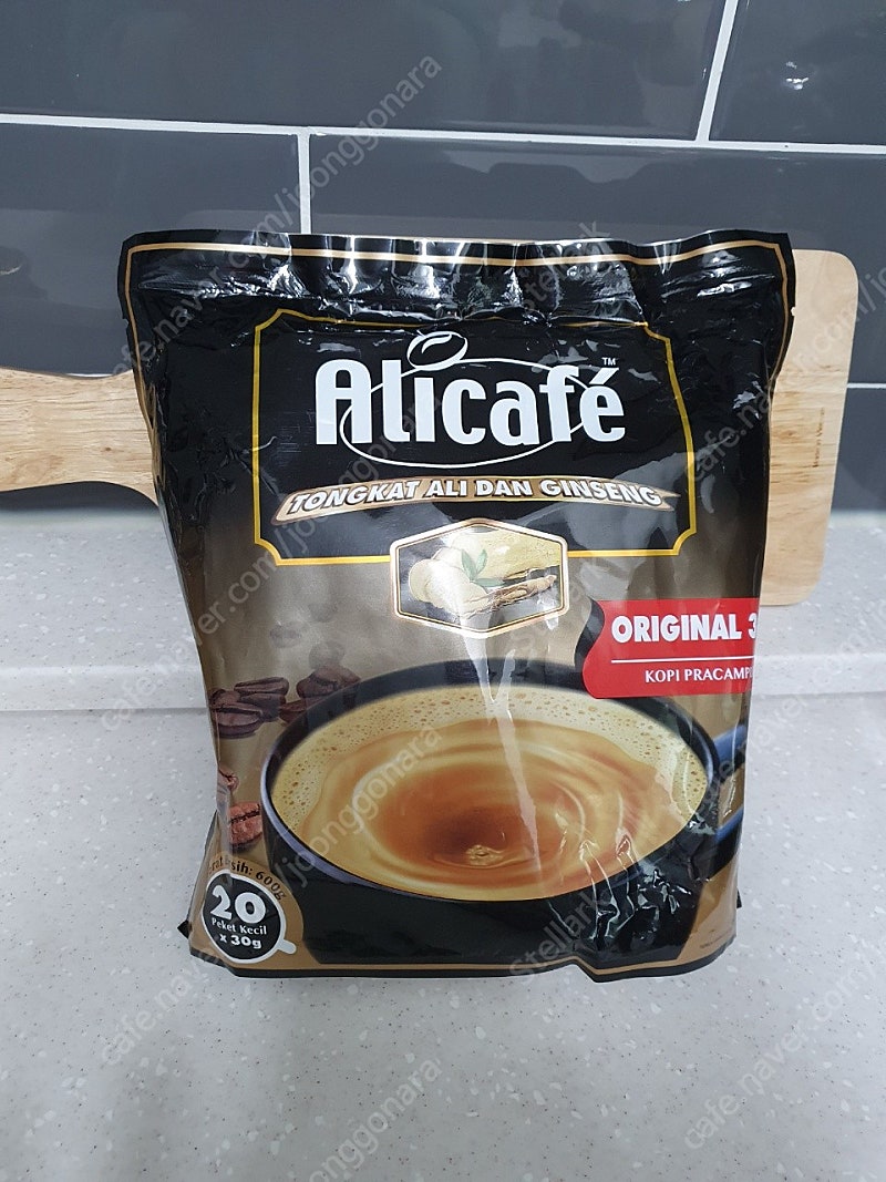 알리커피 말레이시아 alicafe (통캇알리함유 오리지날 믹스커피)