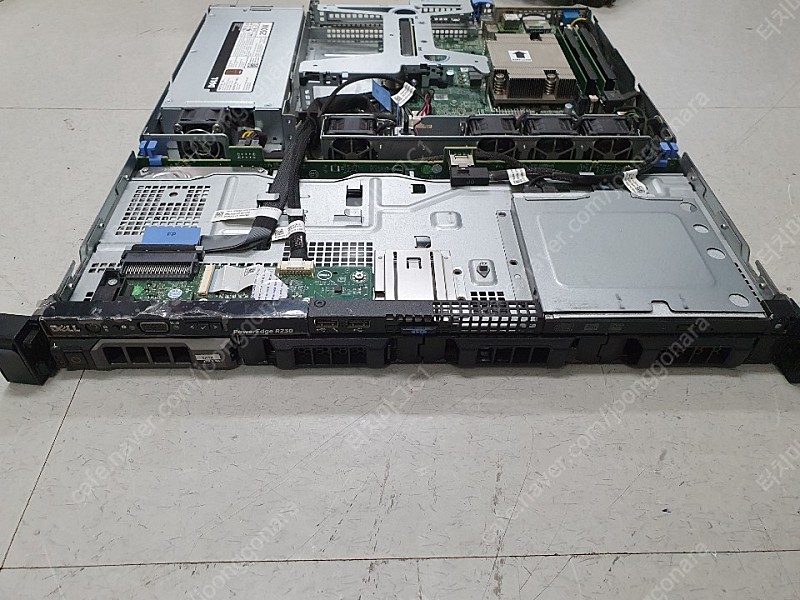 고장난 DELL 1U 서버 PowerEdge R230, ES A12U-G2421, 스토리지 서버 일괄 정리