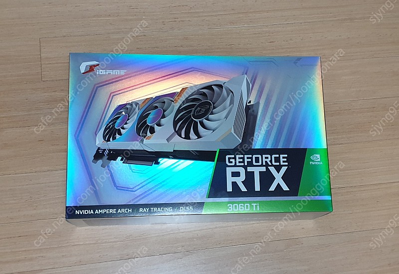 COLORFUL iGAME 지포스 RTX 3060 Ti Ultra OC D6 8GB White 1개 판매합니다.