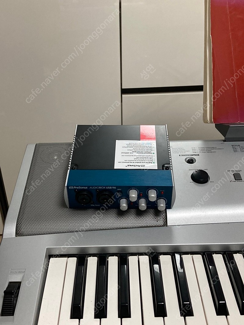 presonus audiobox USB 96 프리소너스 오디오 인터페이스 오인페