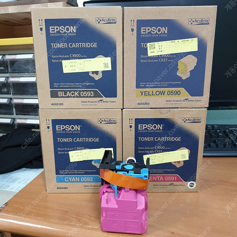 EPSON CX37DN 정품토너 판매